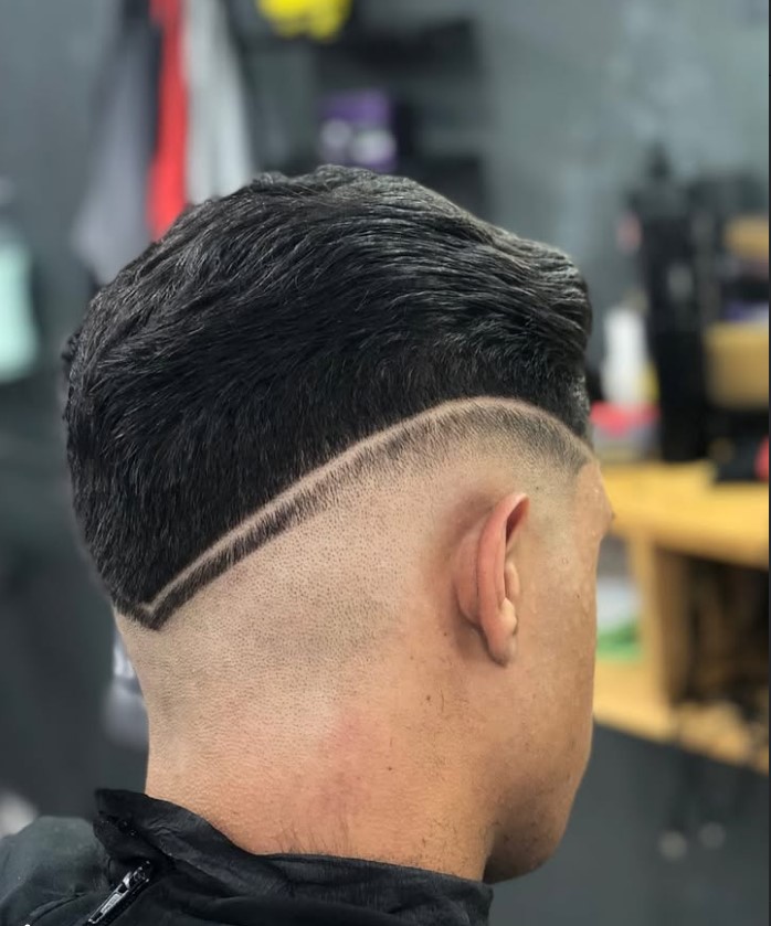 Corte masculino degradê